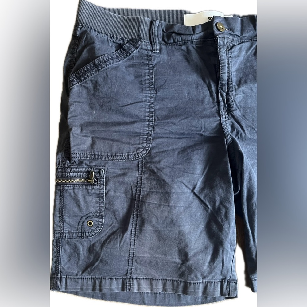 Sonoma Navy Blue Cargo shorts. Women’s size 16 - Picture 2 of 6